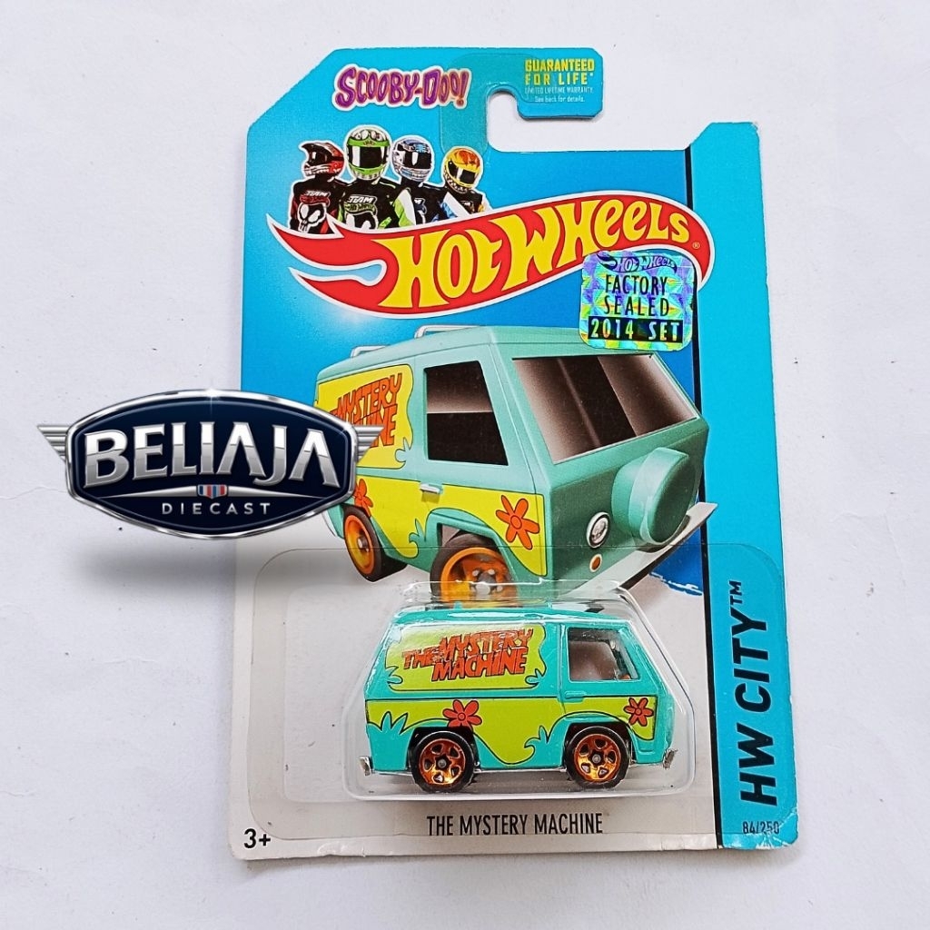 HOT WHEELS SCOOBY DOO THE MYSTERY MACHINE HW CITY FS