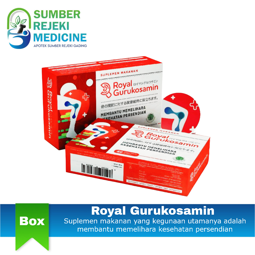 Royal Gurukosamin BOX MSM Untuk Sendi Sehat