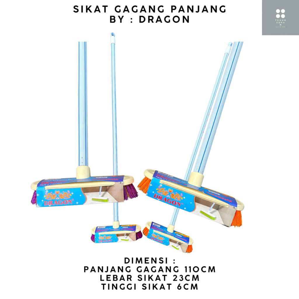 DRAGON - Sikat Gagang Panjang Dragon Sikat Lantai