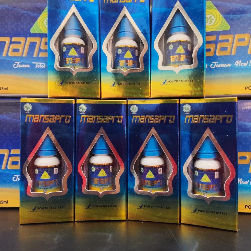 Jamu Tetes Herbal  - MANSAPRO (15 ml)
