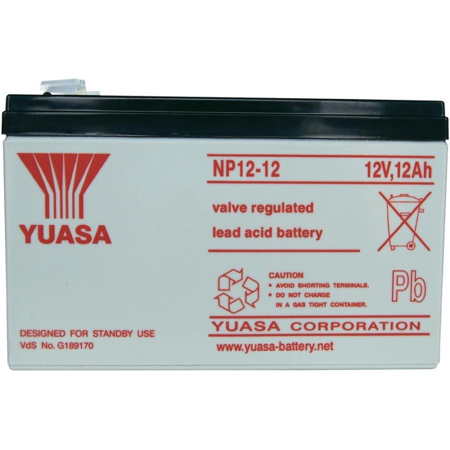 Aki (Baterai) Vrla Ups Kering (Mf Battery) Yuasa 12 V 12 Ah