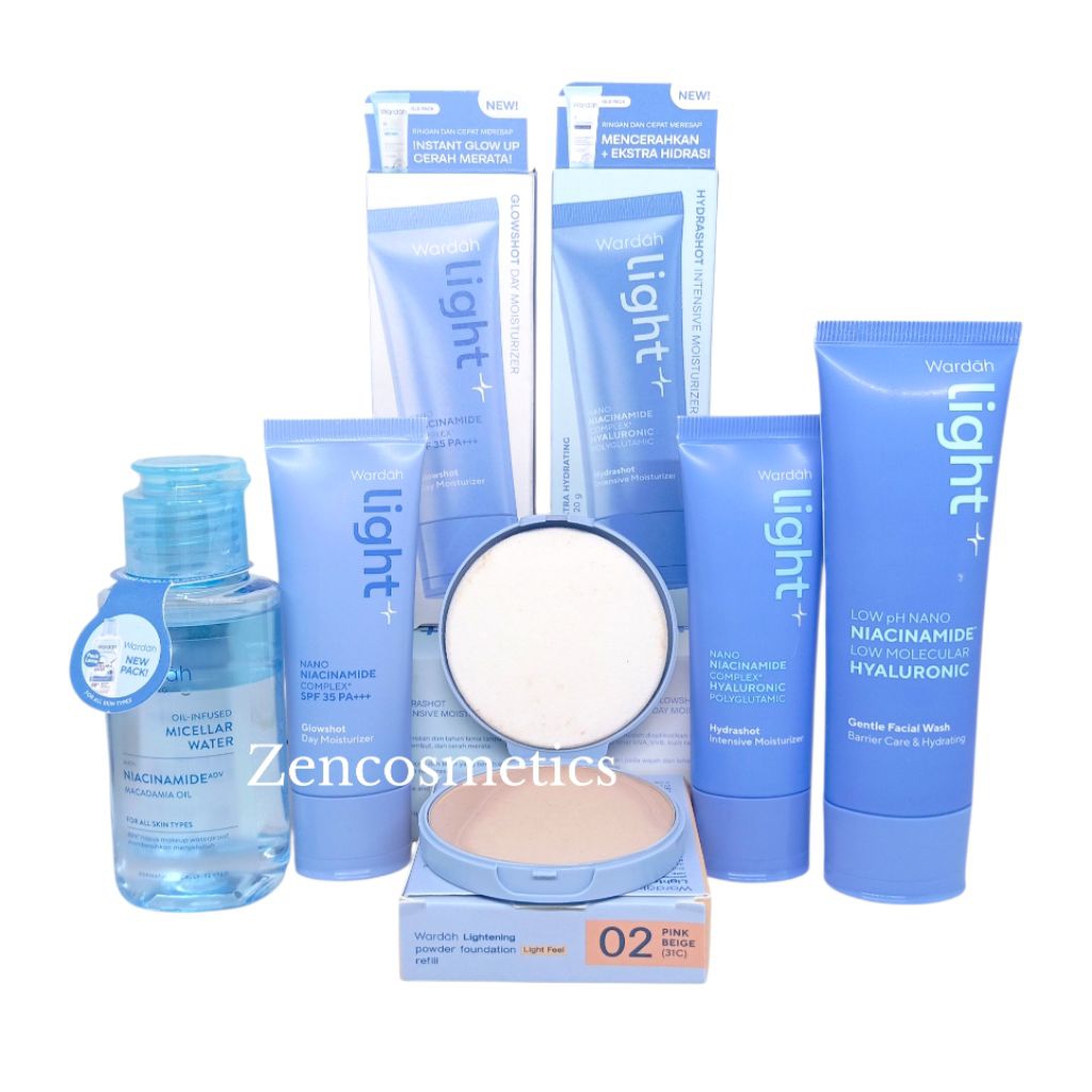 Wardah Paket Lightening Series Pencerah/ Wardah Cream Perawatan