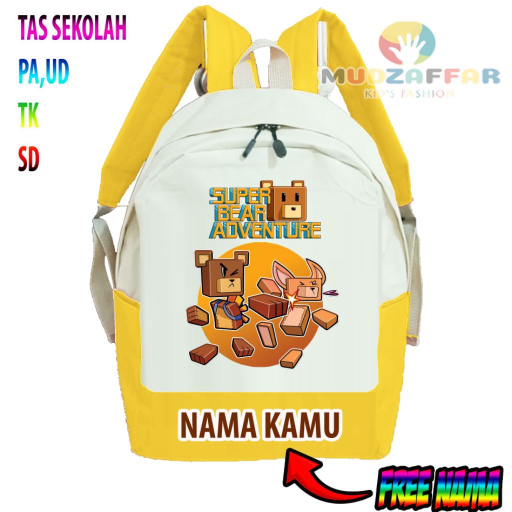 TAS RANSEL ANAK SUPER BEAR ADVENTURE TAS ANAK SEKOLAH MAIN SUPER BEAR ADVENTURE