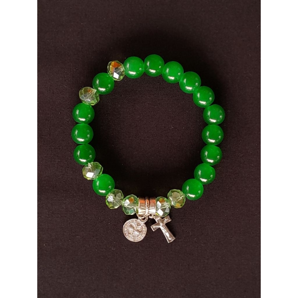 Gelang Rosario Kristen Katolik - Gelang Rohani Kristen Katolik Dengan Liontin