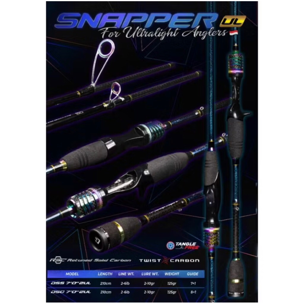 Joran Daido Snapper SP 702UL