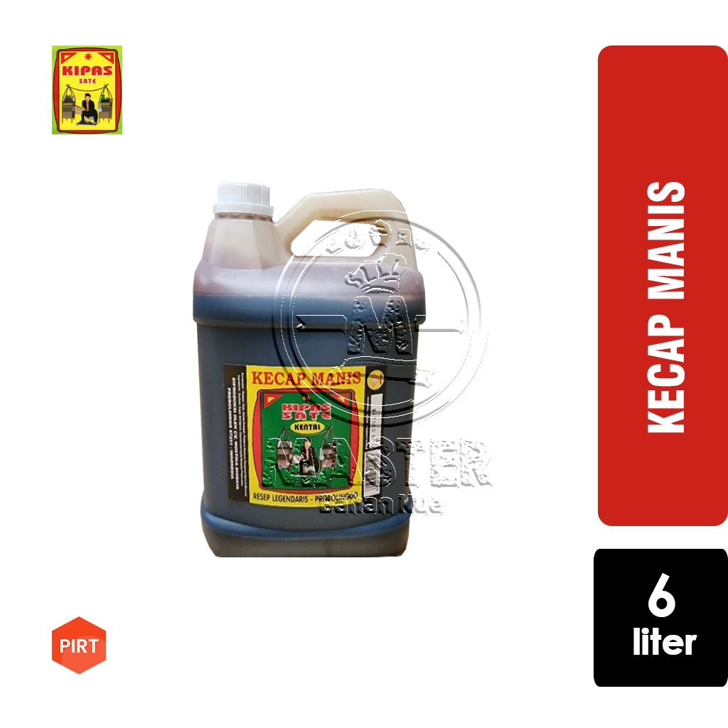

Kecap Manis Kipas Sate Kental Probolinggo Sweet Soy Sauce [Jerigen 6 Liter]