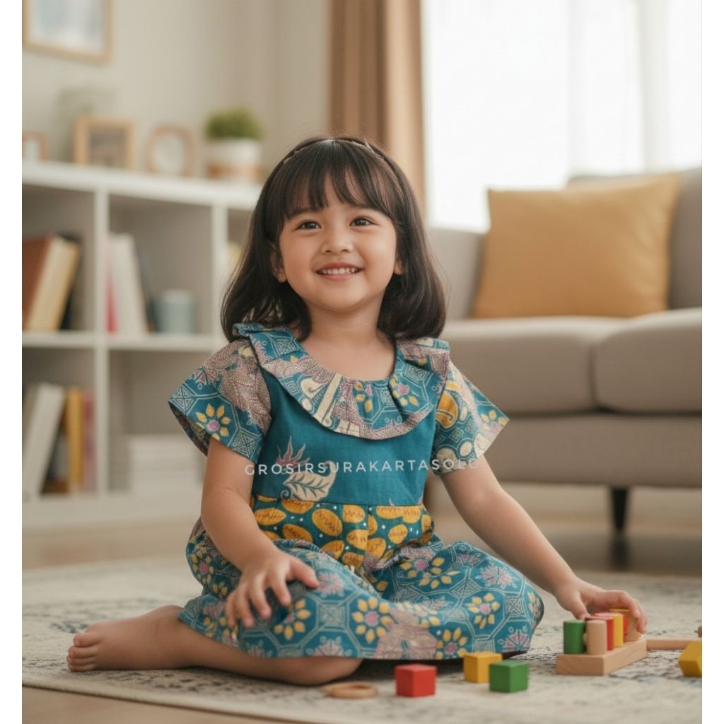 Dress Batik Anak model SiSKA