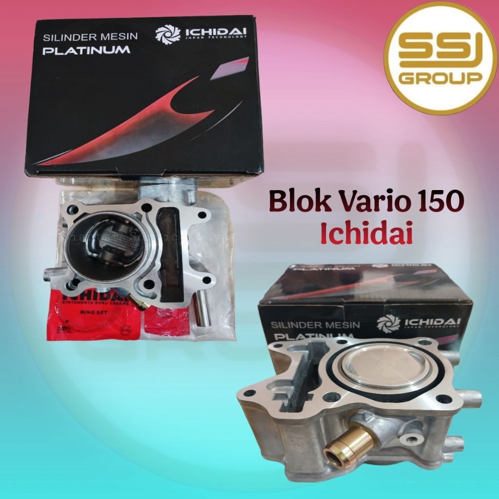 Blok Mesin Vario150 ICHIDAI