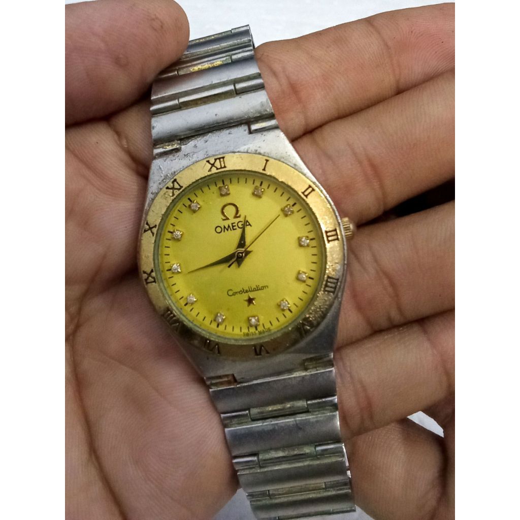 JAM TANGAN PRIA OMEGA QUARTZ