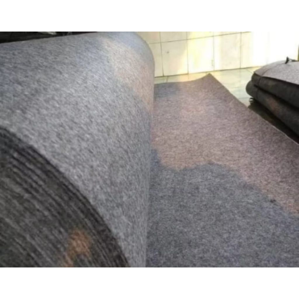 Karpet Geotextile Non Woven 50x200cm | Karpet Dinding Tebal | Peredam Suara Ruangan