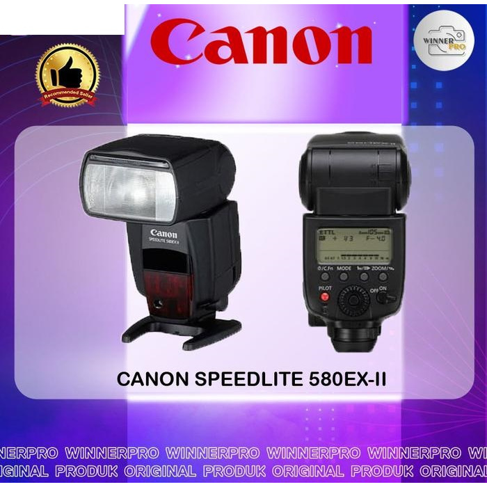 CANON SPEEDLITE 580EX II - FLASH CANON