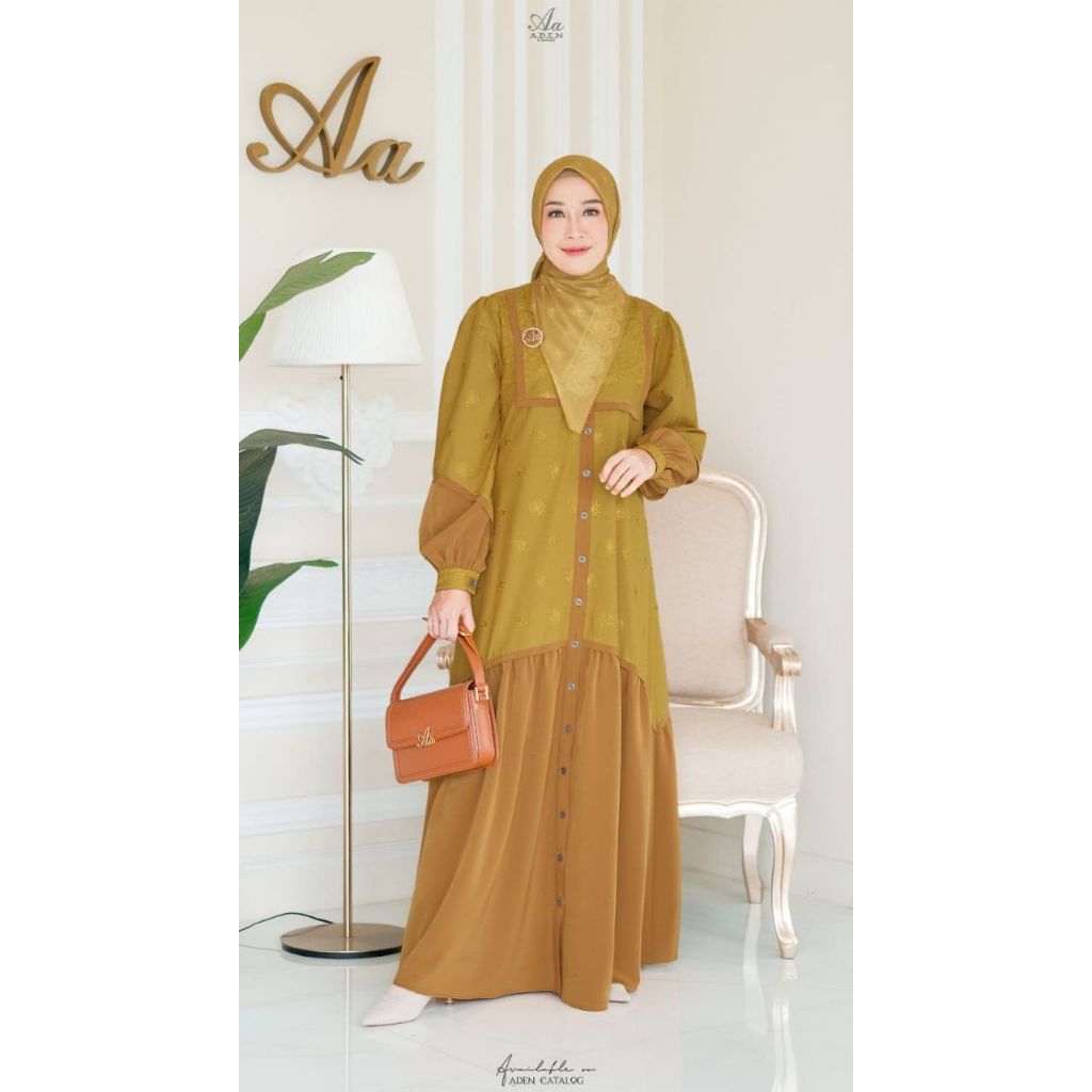 Jagat Ayu Reborn Dress Style 3 by ADEN | Jagat Ayu Series | Sarimbit Set | Gamis Mewah | ADEN | D'Hi