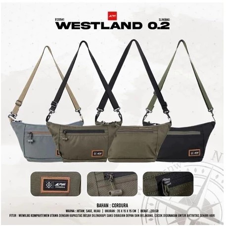 Rei Tas Selempang Pria Westland 02 Arei Outdoorgear Slingbag