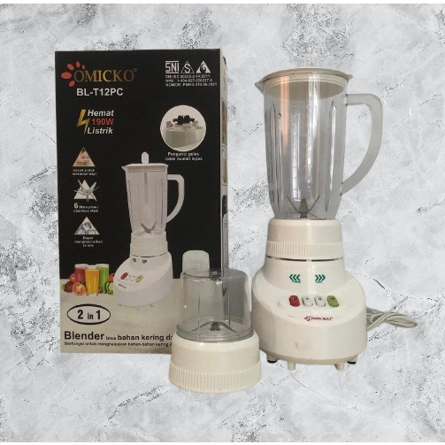 [OMICKO] BLENDER PLASTIK / BLENDER KACA