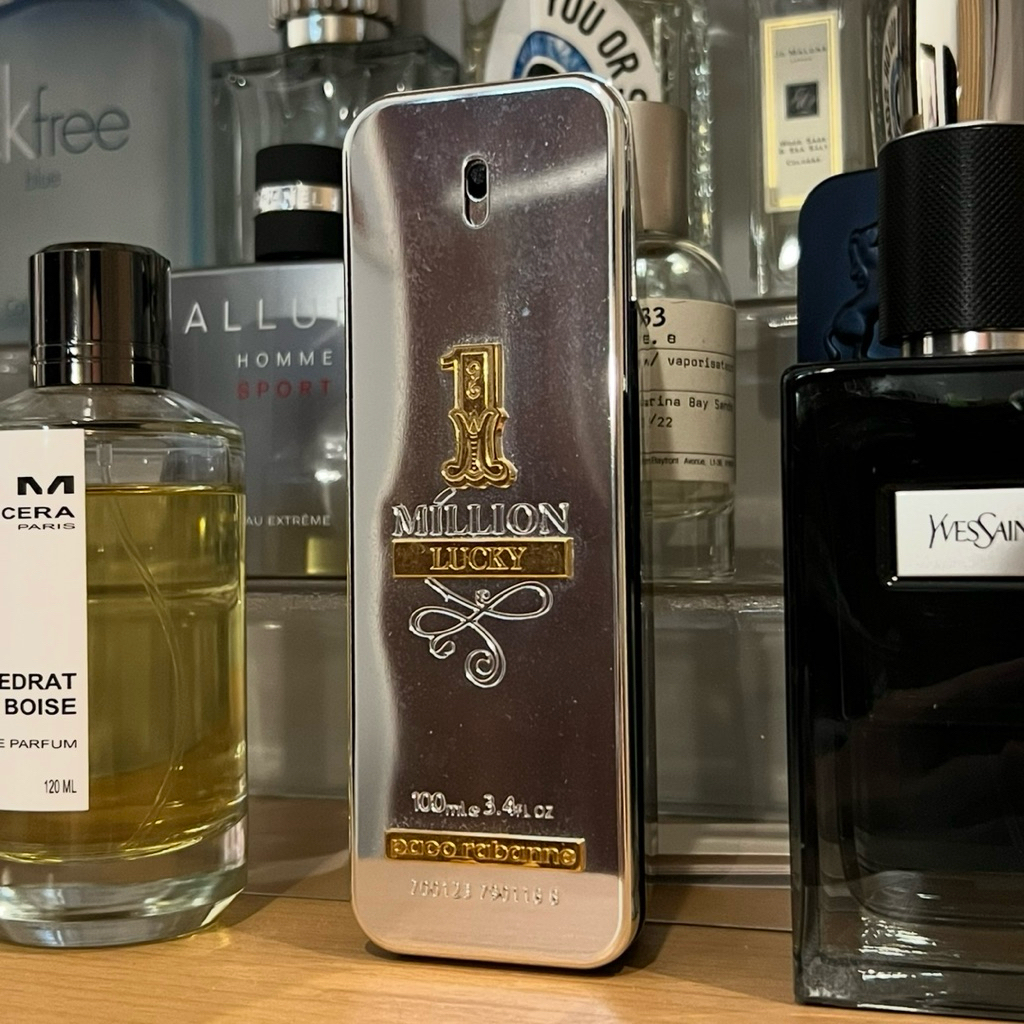 Paco rabanne one million lucky edt 100ml second preloved