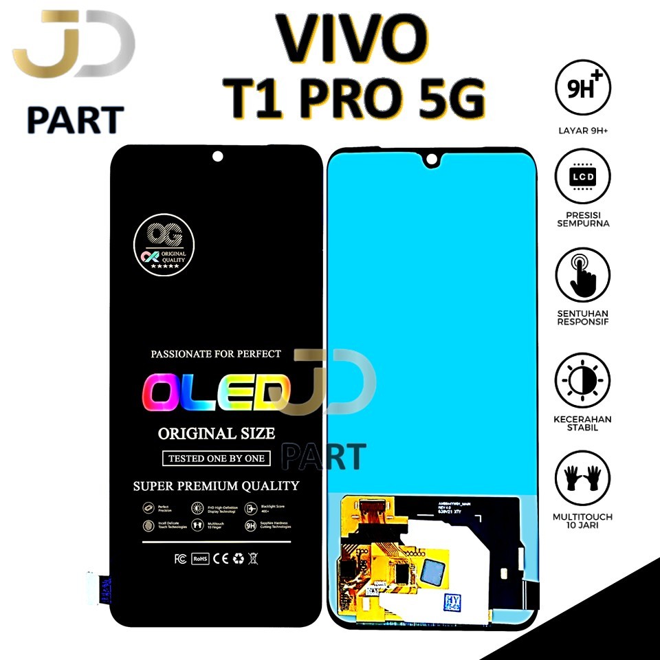 LCD TOUCHSCREEN VIVO T1 PRO 5G ORIGINAL 100% FULLSET