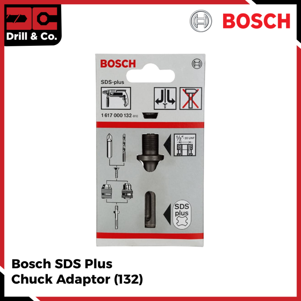 Bosch SDS Plus Chuck Adaptor / Adapter Kepala Bor SDS Plus (132)