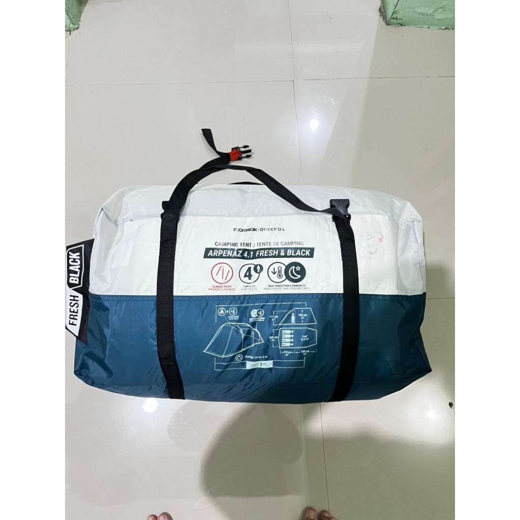 Tenda Camping Quechua Arpenaz 4.1 F&B