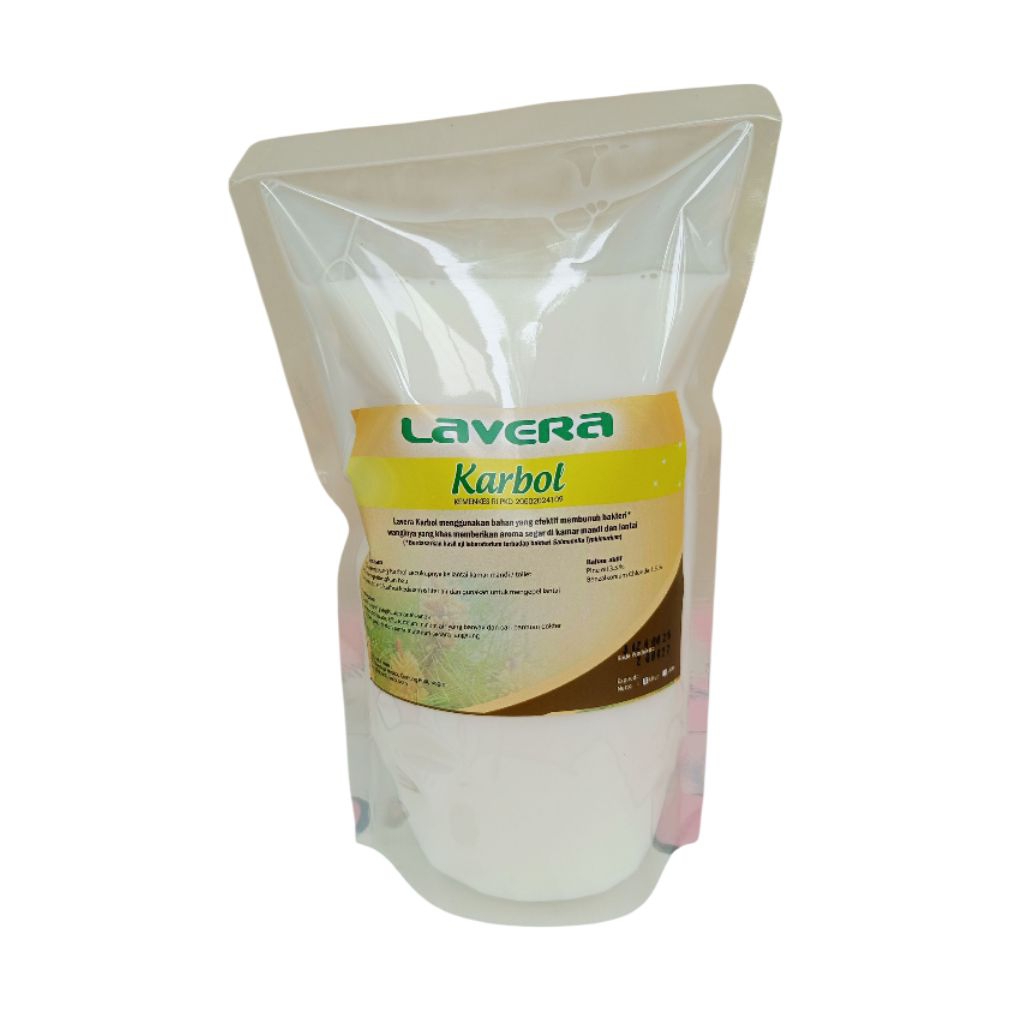 Karbol Sereh Lavera 1 Liter Refill | Pembersih Lantai Sereh