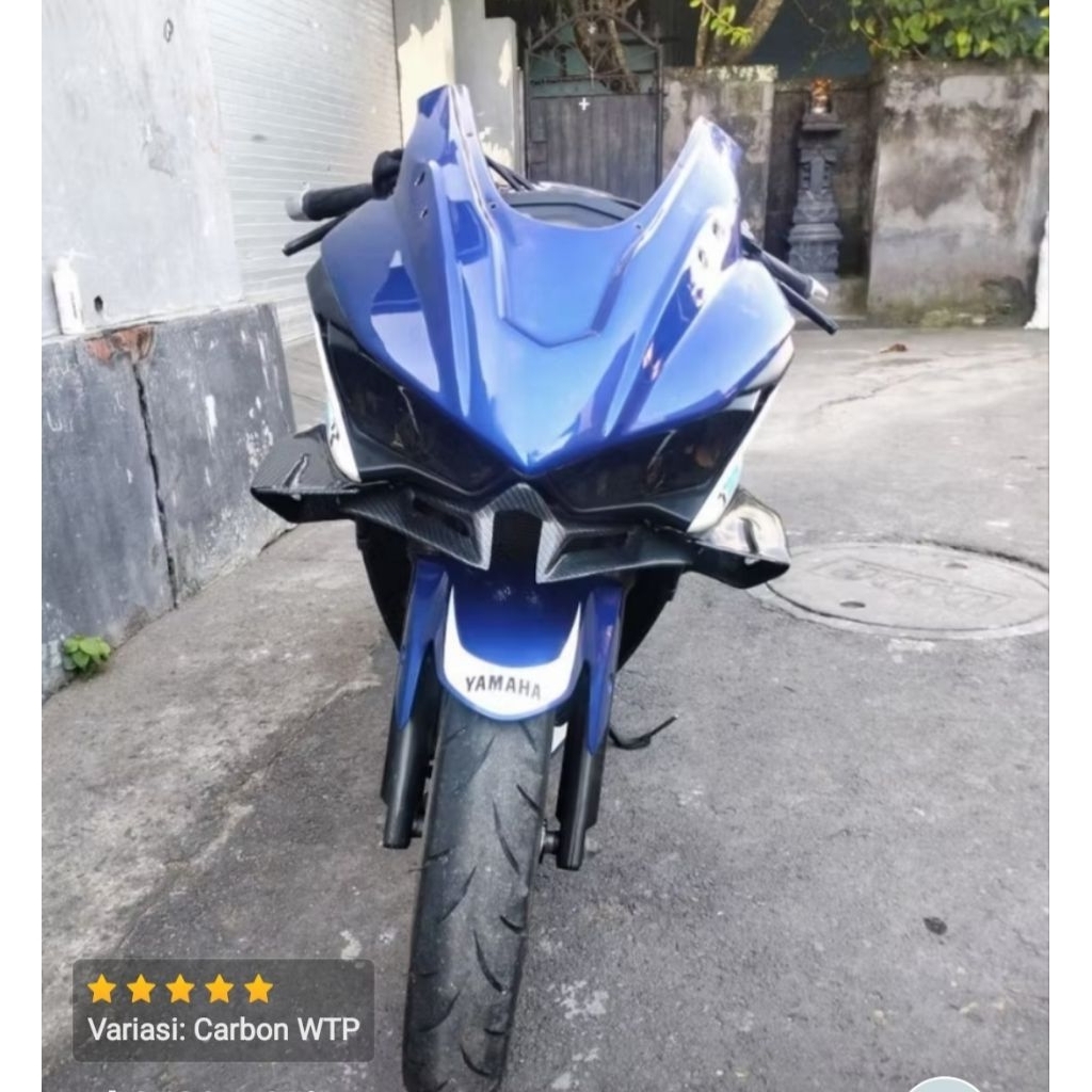 Aero winglet/Aero samping/Aero fairing r25 old/Variasi Aero winglet r25 old