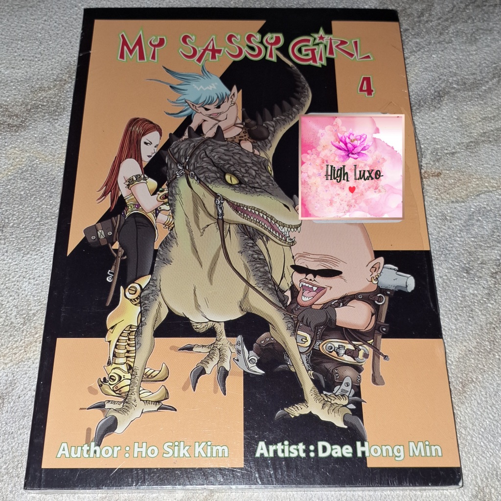 Buku Komik My Sassy Girl Vol 4 English Impor Import Bahasa Inggris Language Original Authentic COMIC