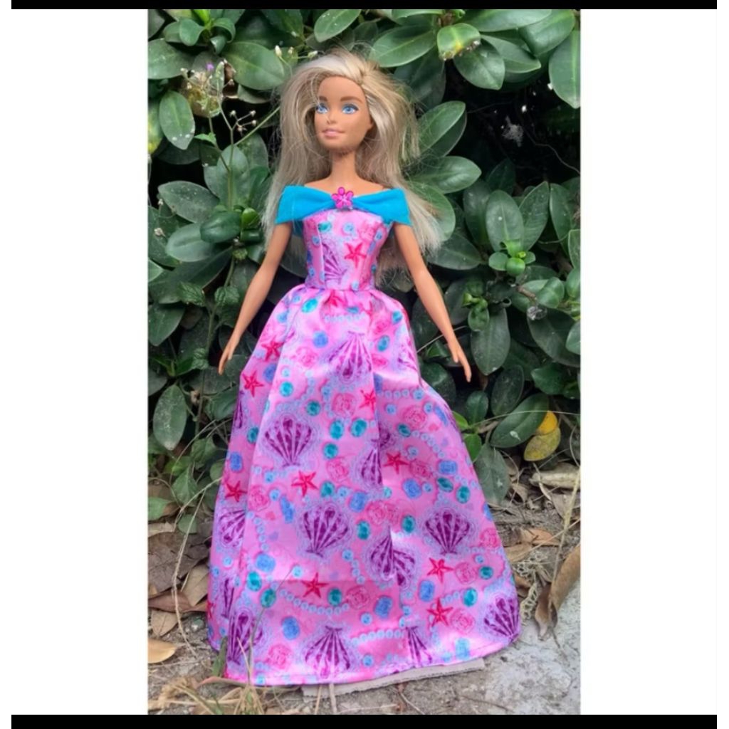 Gaun  wadding untuk boneka pivotal 30cm