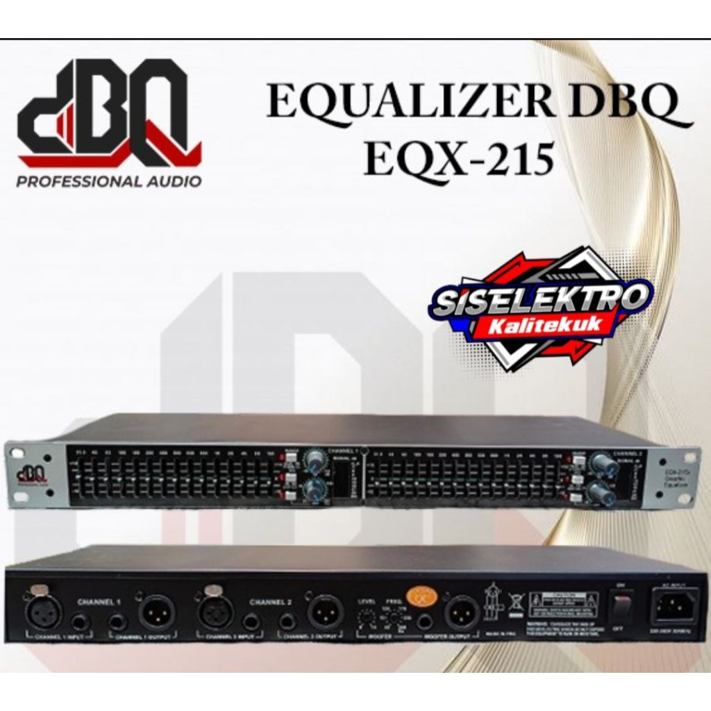 equalizer dbq 215 equalizer dbq eqx 215