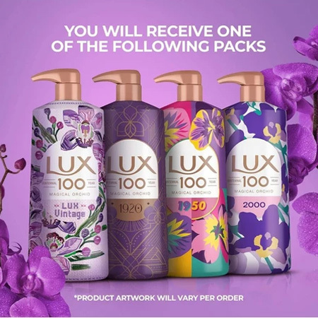 Lux Sabun Mandi Cair Refill Body Wash Kulit Wangi & Lembut / Lux 100th Years Limited Edition Magical