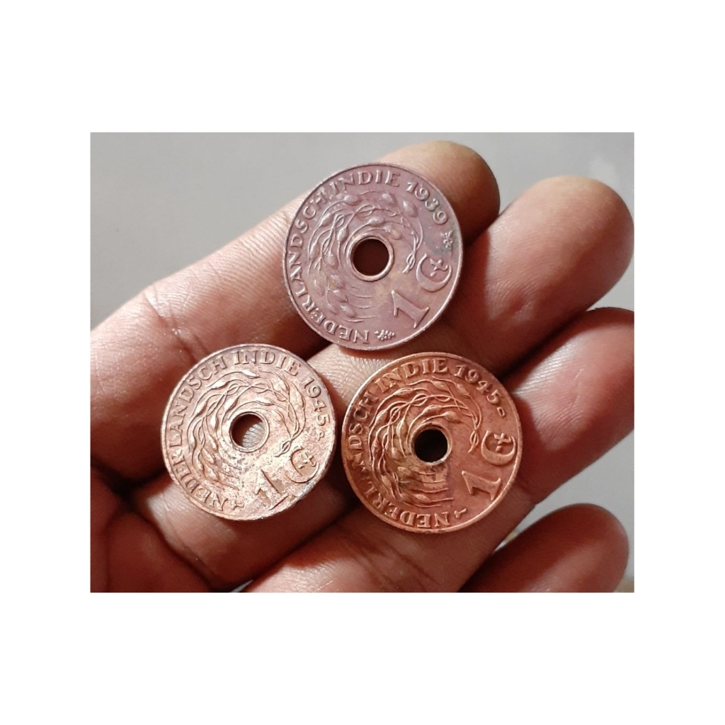 Koleksi Koin Kuno Ned Indie Tahun 1939-1945