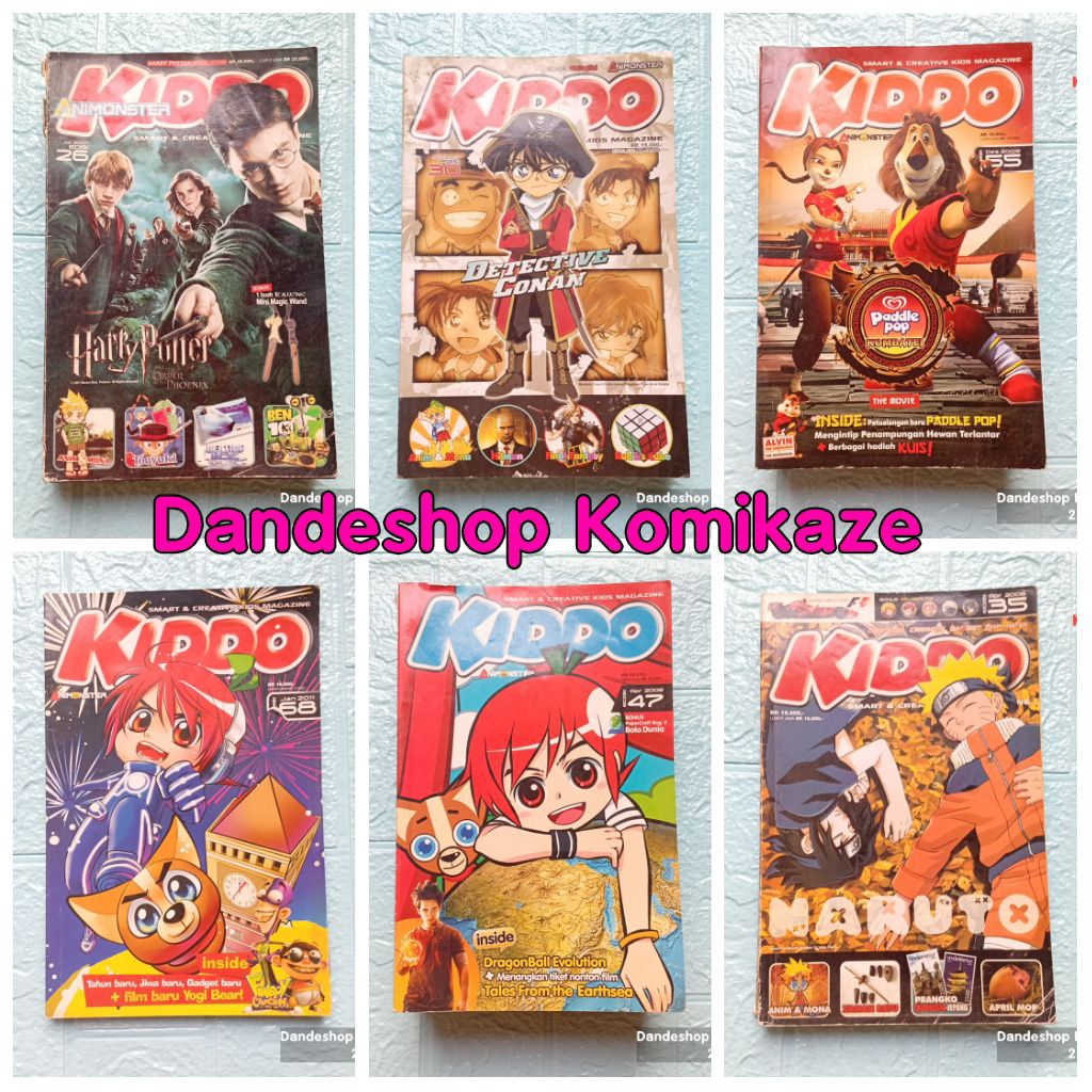 Majalah Kiddo by Animonster - Magazine Anak
