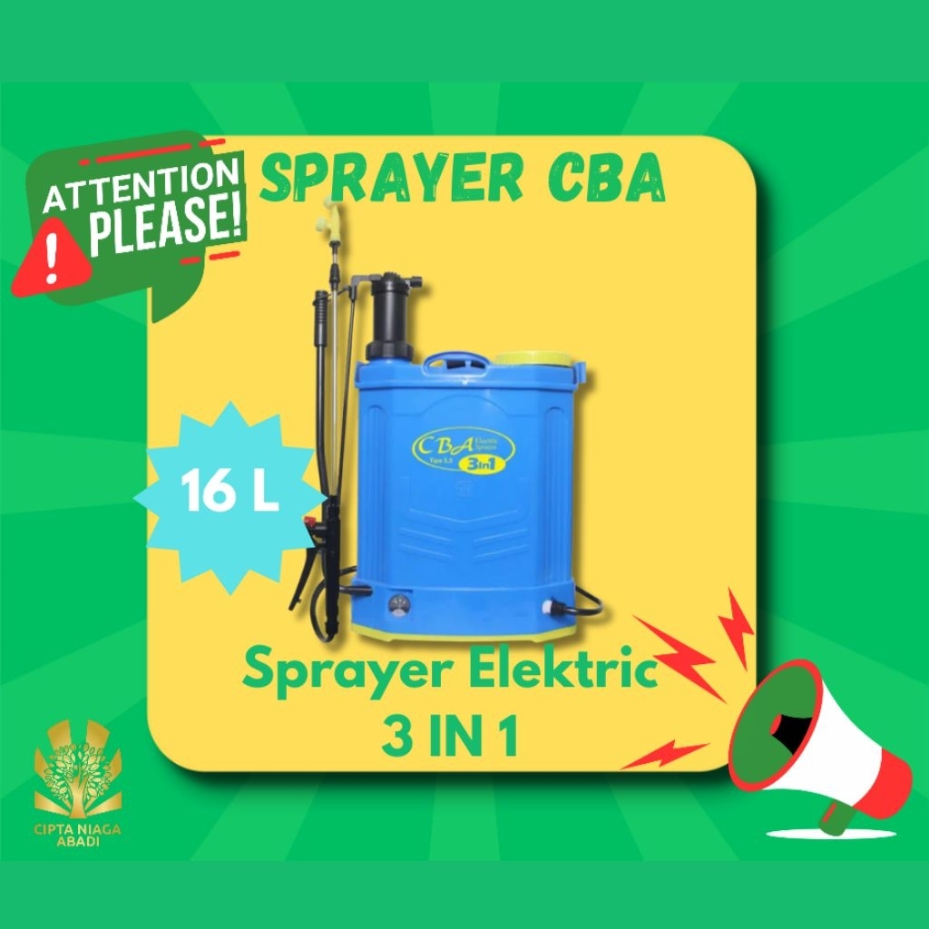Sprayer Electrik CBA 3 IN 1