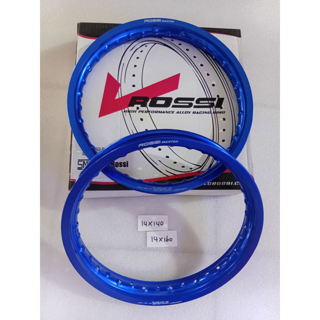 Lingkar V Rossi  14-160/140 blue Original.