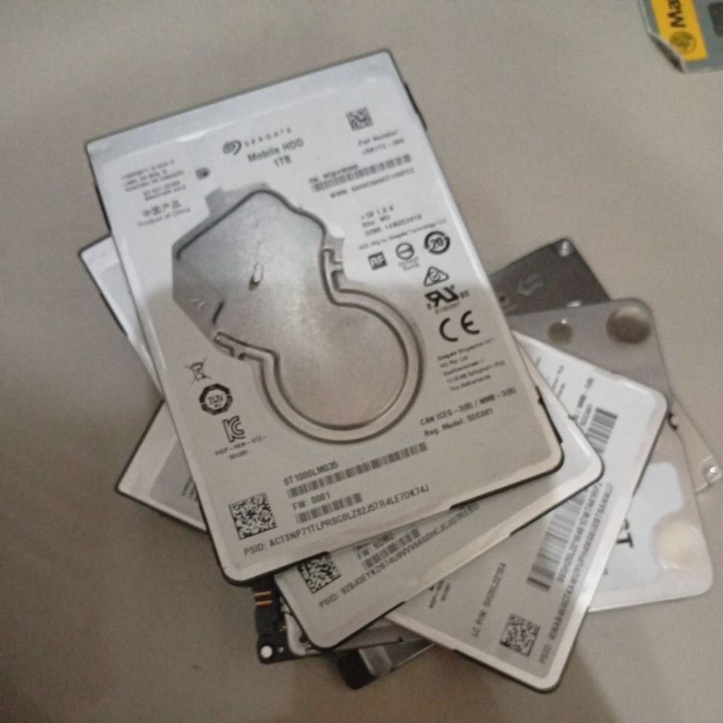 Hardisk Laptop 1 tera 1 TB 2,5inci 1tera 1TB sentinel 100persen