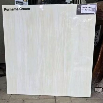 Granit lantai arna 60x60 Purnama cream Glossy Glazed polished - kw 1