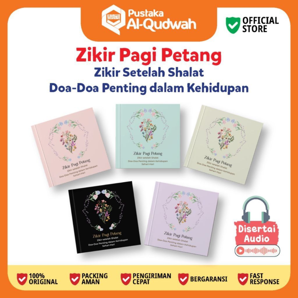 Buku Zikir Pagi dan Petang | Al Qudwah