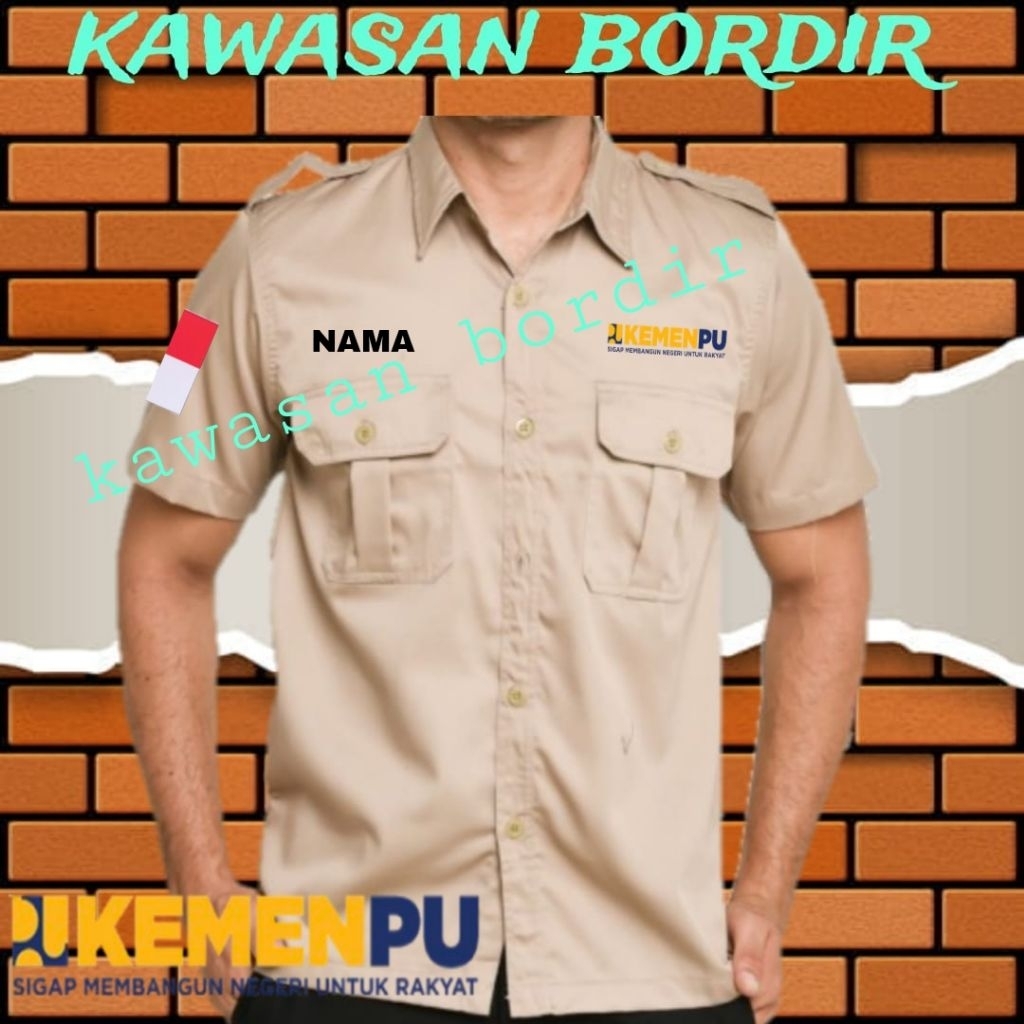 Terbaru kemeja Kemenpu pupr seragam Kemenpu pupr baju Kemenpu pupr seragam Pupr kemeja pupr baju pup