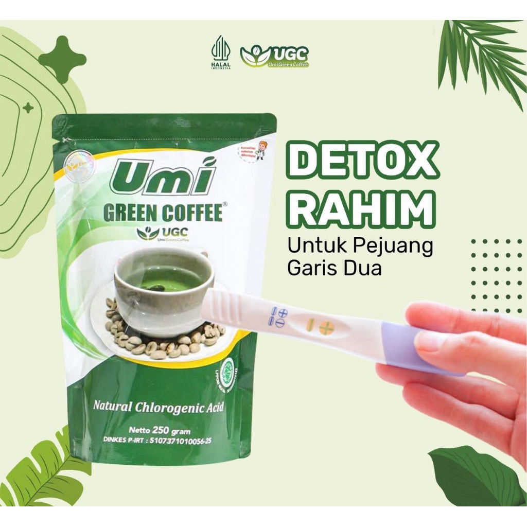 UGC Umi Green Coffee Promil / Detox rahim / penyubur kandungan