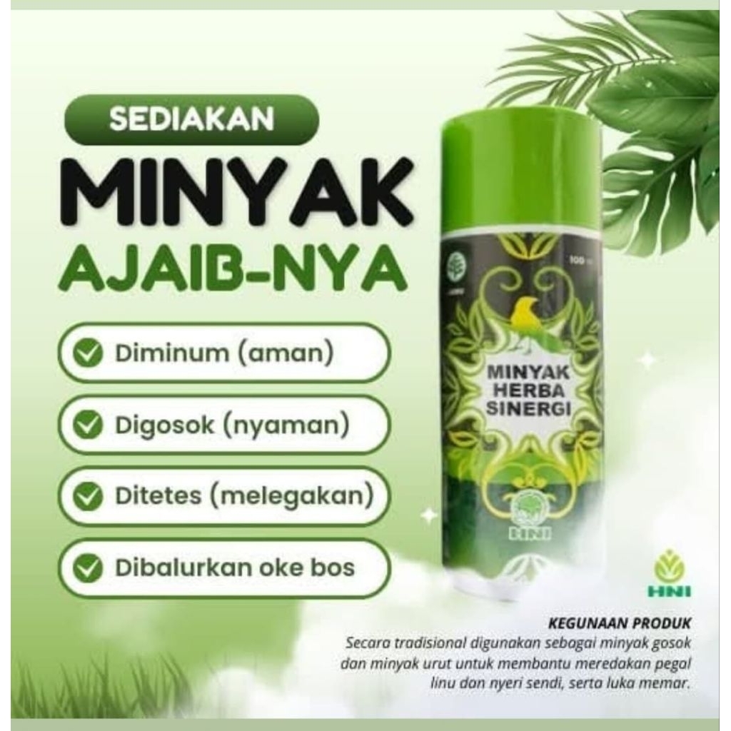 minyak herba sinergi HNI