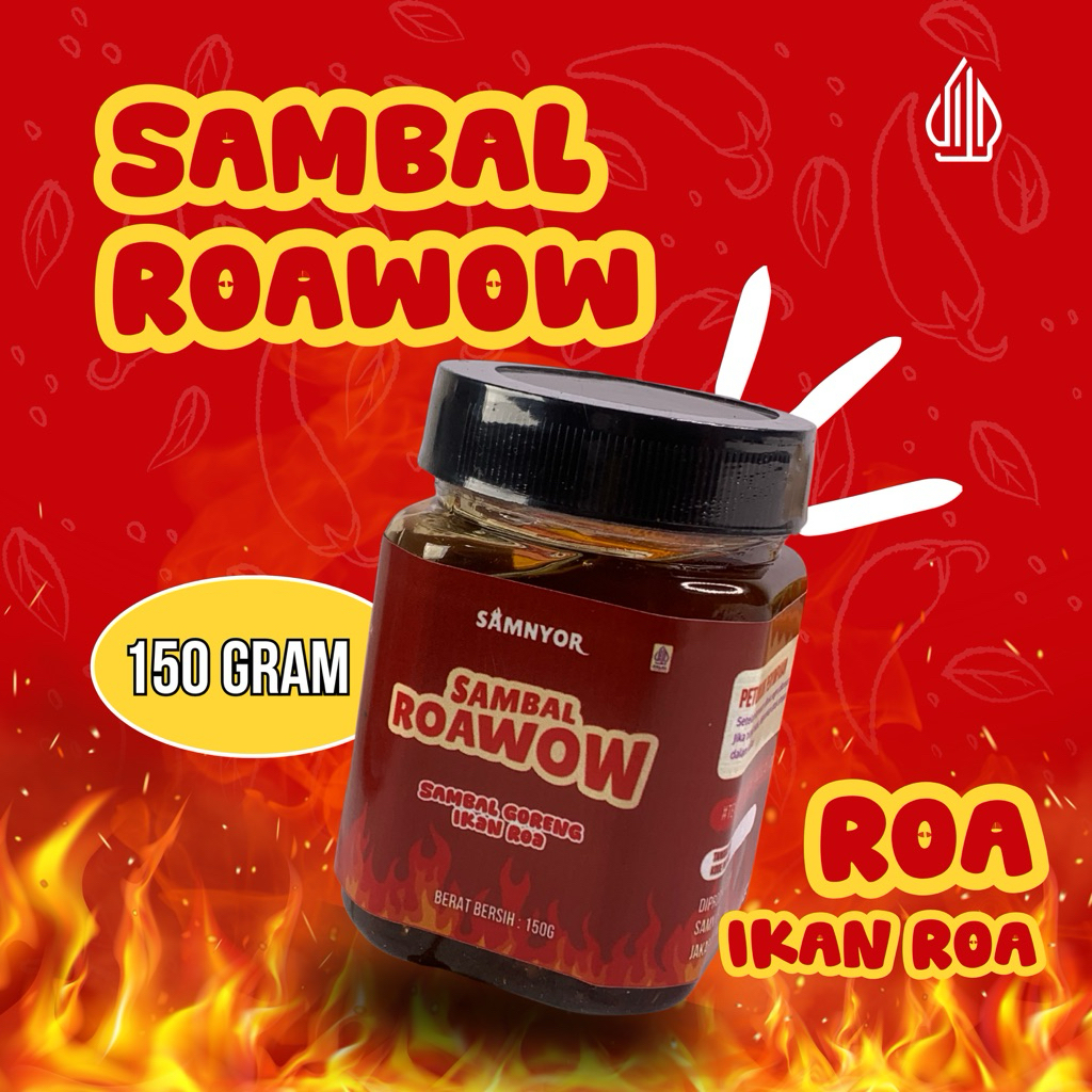 

Samnyor Sambal Roa Asap Pedas Minyak Sedikit Asli Minahasa (150 gr)