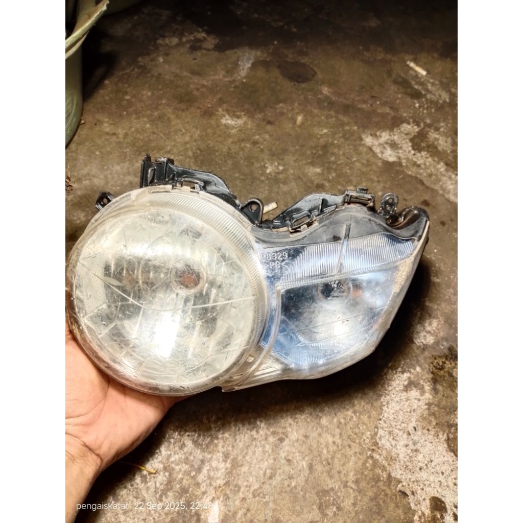 reflektor tiger pece lampu depan tiger revo pece original bekas