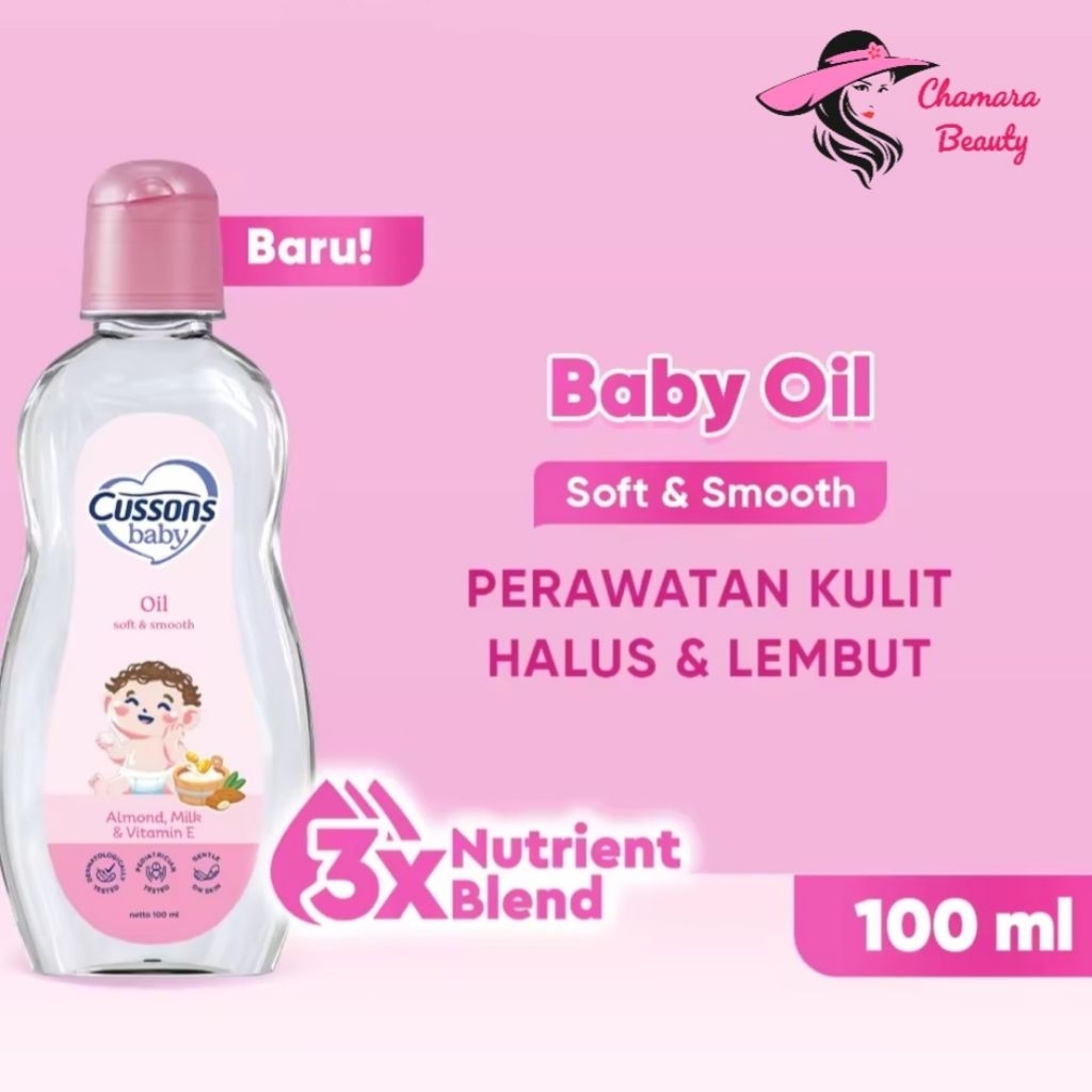 Cussons Baby Oil Soft and Smooth 100ml,Baby oil,baby oil cussons