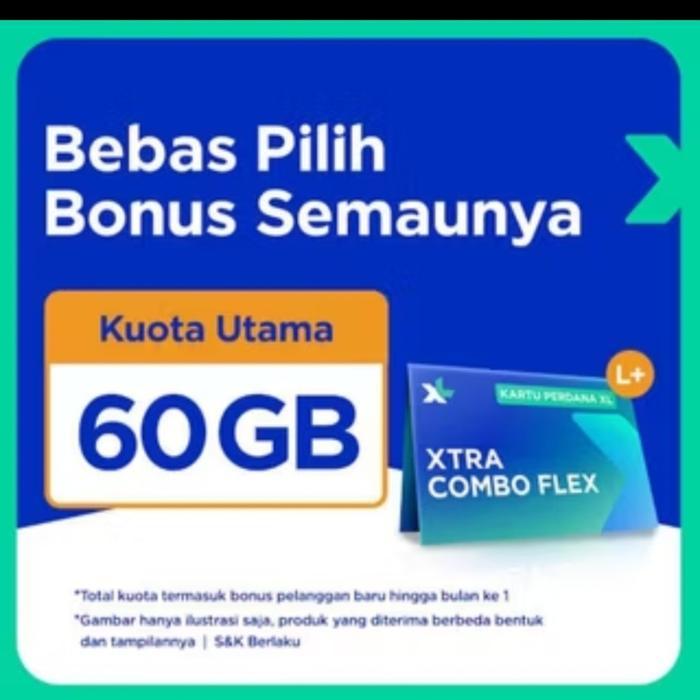 kuota xl 60gb masa aktif 30days