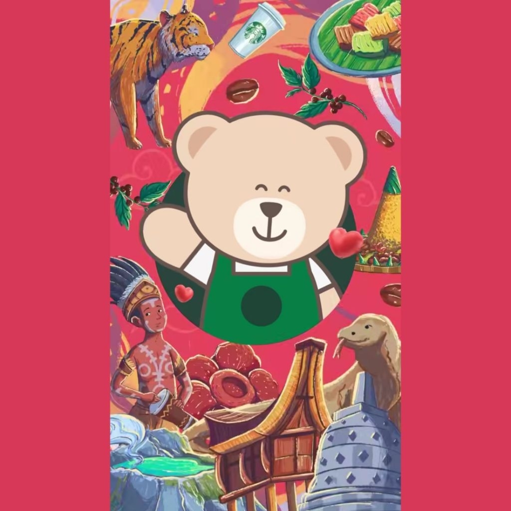 Starbucks - Mini Bearista BlindBox | Indonesia Limited Edition (2025)