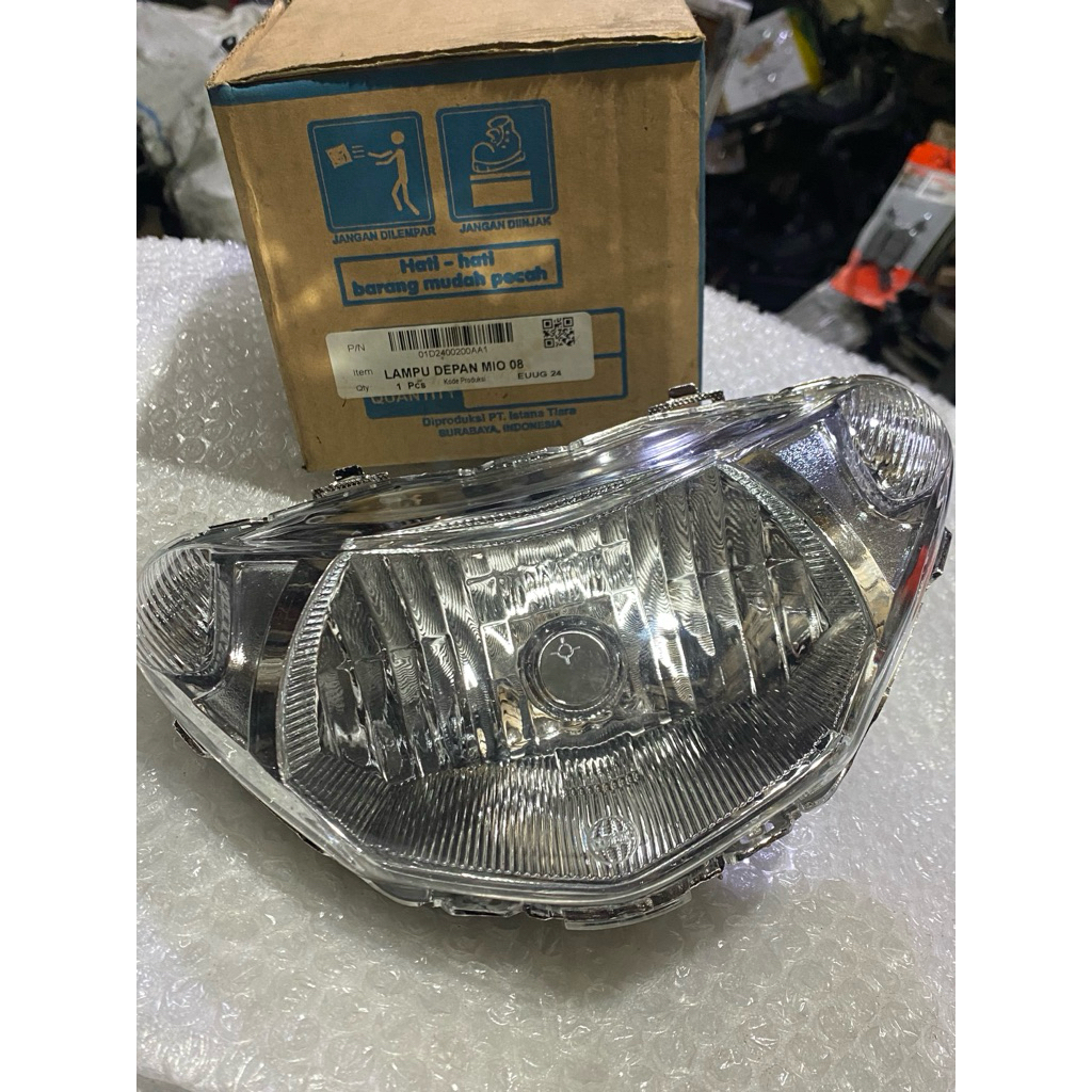 lampu depan mio smile merk win reflektor mio 2008-2012