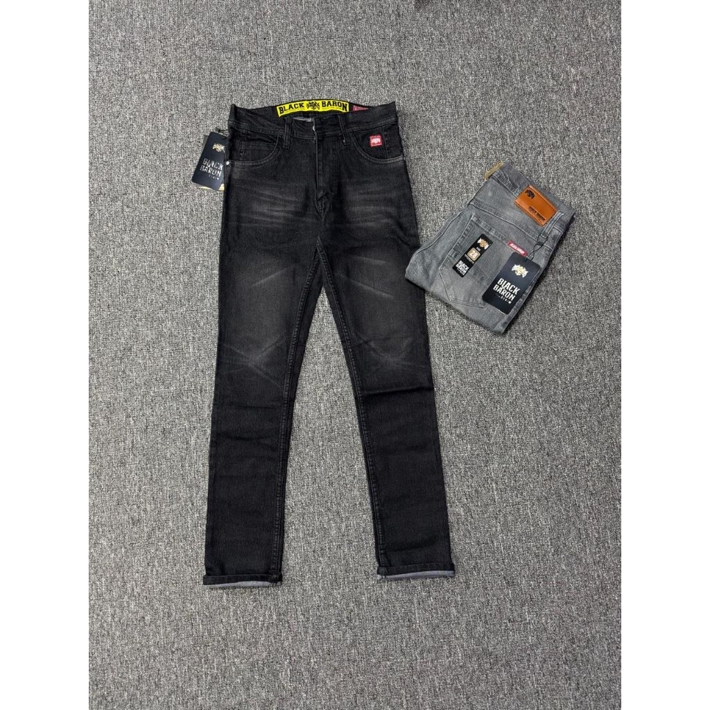celana jeans panjang cowok original vatingan slimfit bahan melar korean style GV06/GV07