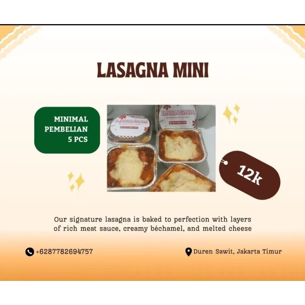 Lasagna Mini