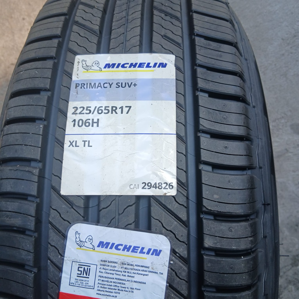 Michelin primacy SUV 225 65 R17 ban baru NIK 2025