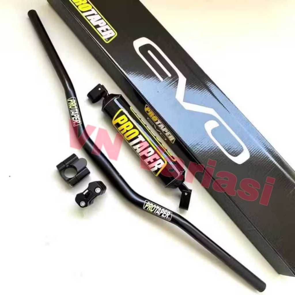 Stang / Stir Fatbar Pro taper eEvo Tipe Low Set Raiser Plus Busa Palang Set  Handgrip Protaper super