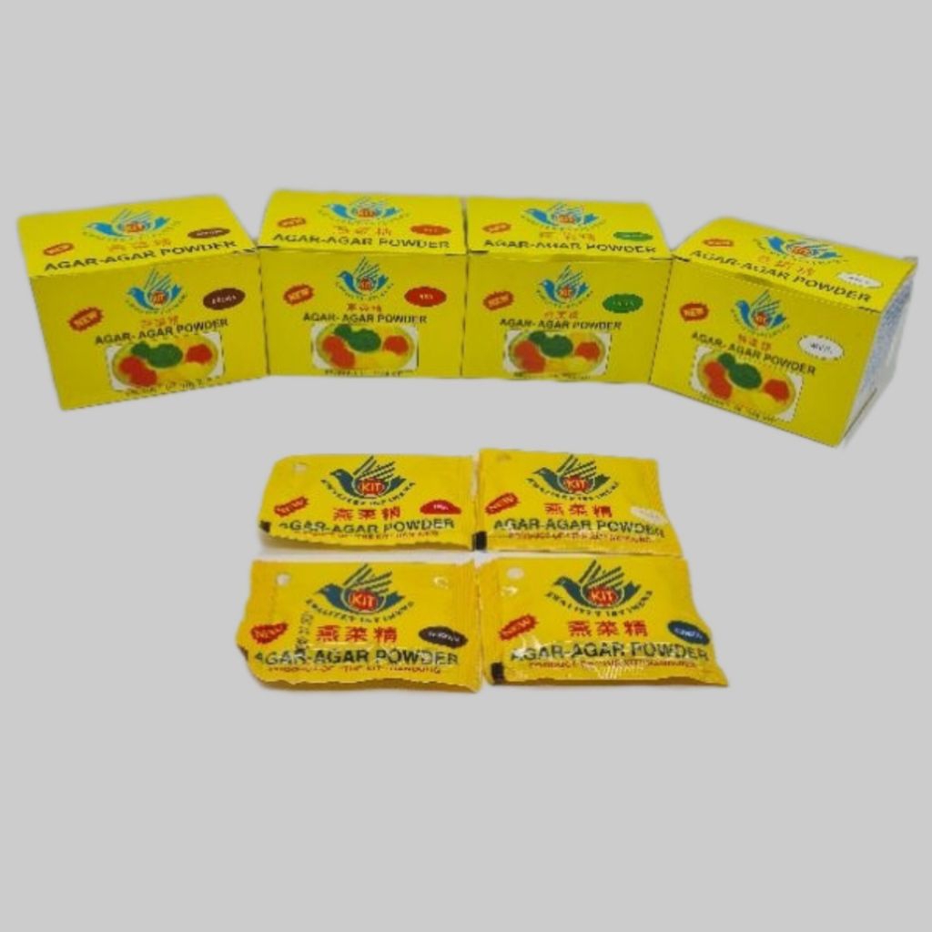 Agar-Agar KIT / Agar-Agar Powder 7g / Tepung Agar-Agar Sachet