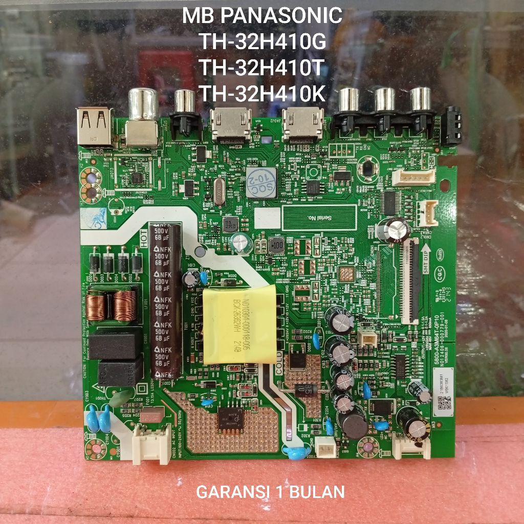 MAINBOARD TV PANASONIC TH-32H410G / TH-32H410T / TH-32H410K - MB - MOTHERBOARD - MOBO - MODUL - MESI